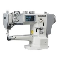 Macchina per cucire con alimentazione composta con braccio cilindrico TCB-669-180312-M per pelletteria